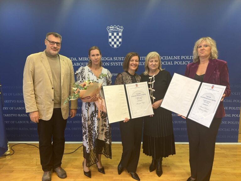 Marijana Vrljić, učiteljica iz OŠ Marina Držića, dobitnica nagrade za promicanje prava djeteta