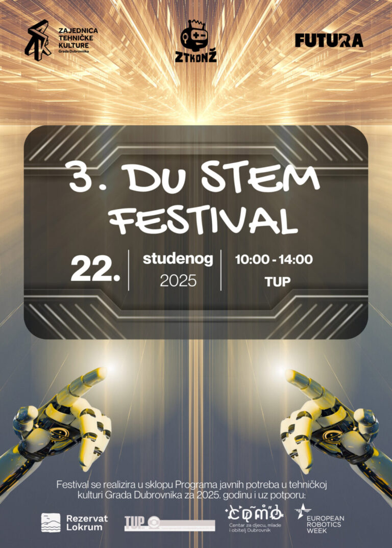 Treće izdanje Du STEM festivala ovu subotu donosi robote, reciklažu uživo i inovacije iz regije