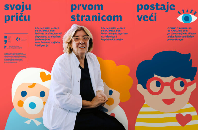 “Dok čitate djetetu, ono upija sve iz svoje blizine, a zavoljet će čitanje jer voli — vas”