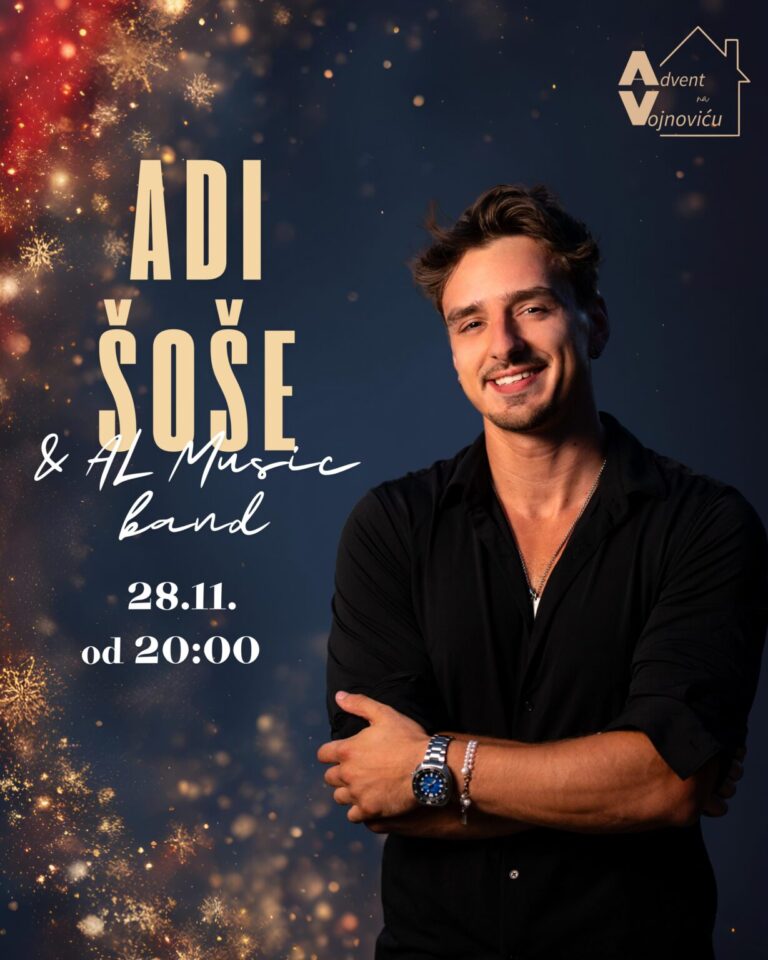Advent na Vojnoviću otvara se u petak koncertom Adija Šoše
