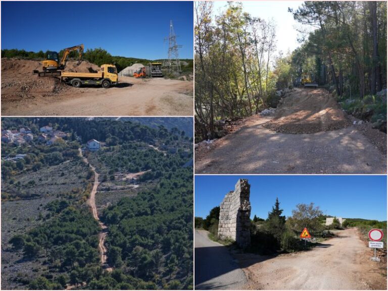 DUGA TRI KILOMETRA U tijeku radovi na uređenju ceste od Imperijala do Bosanke, uskoro asfalt umjesto makadama