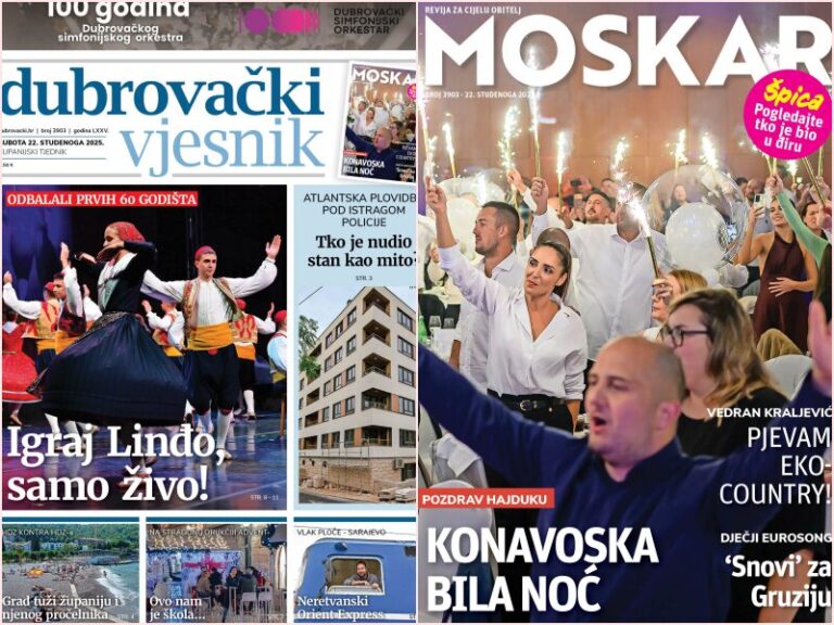 U prodaji je novi broj Dubrovačkog vjesnika