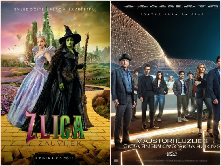 Nastavci uspješnih filmova “Zlica: Zauvijek” i “Majstori iluzije 3” od četvrtka u dubrovačkim kinima