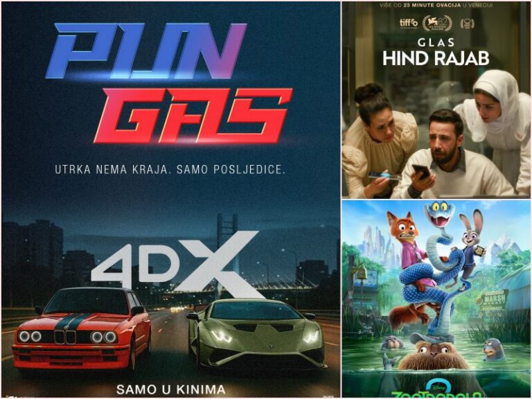 Novi kino naslovi u Dubrovačkim kinematografima