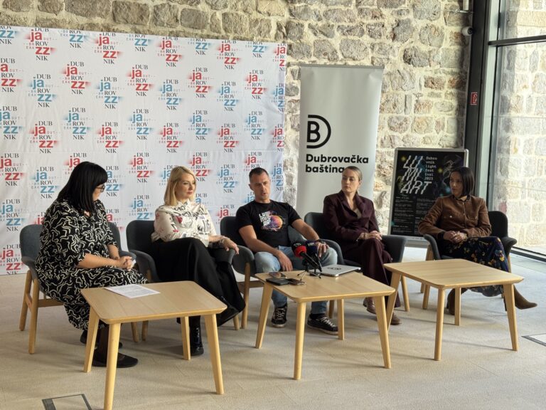 Predstavljen program jubilarnog, petog izdanja Festivala svjetla LUMIART i festivala Dubrovnik Jazz Outbreak