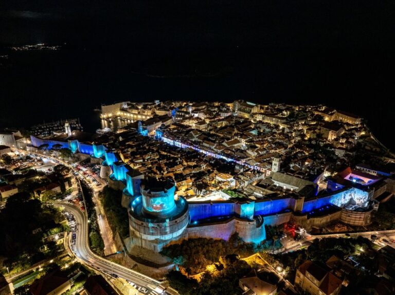 Uspješno održano 5. jubilarno izdanje festivala svjetlosti LUMIART u Dubrovniku!