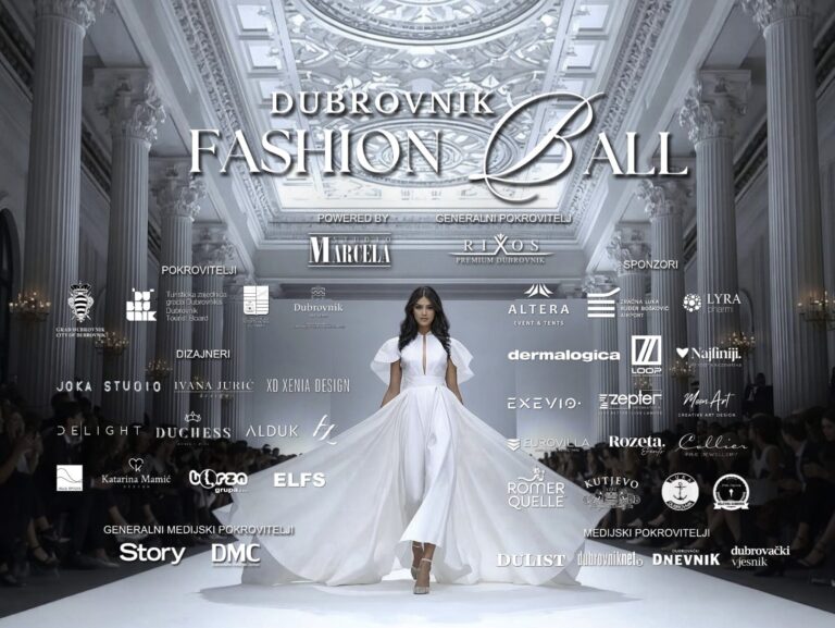 Jedva čekamo Dubrovnik Fashion Ball večer u kojoj se moda, humanost i Srce Dubrovnika spajaju u najplemenitijem obliku