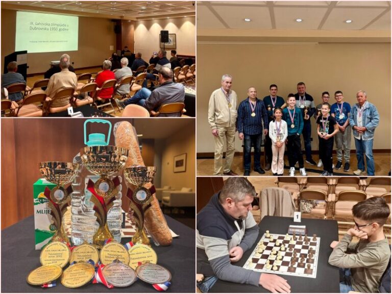 ŠK Dubrovnik obilježio 34. obljetnicu ratnog turnira „Voda, kruh i mlijeko“ i 75 godina Šahovske olimpijade 1950.