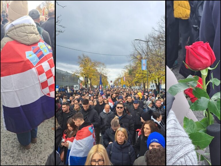 VIDEO/FOTO Nepregledna kolona sjećanja u Vukovara protječe mirno i dostojanstveno
