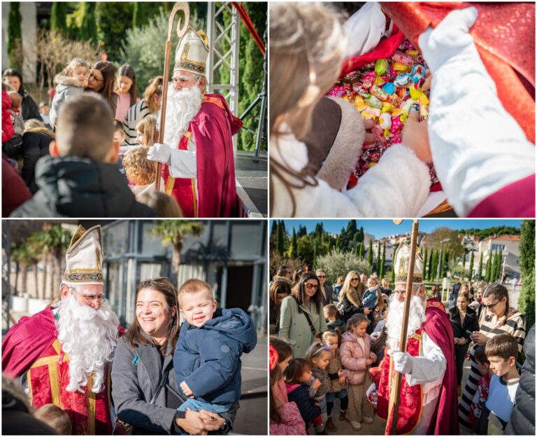 FOTO: Sveti Nikola oduševio mališane u Studentskom centru