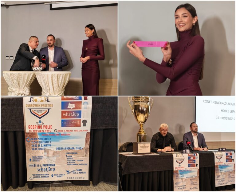 Izvučeni parovi humanitarnog turnira Dubrovnik Prestige. Poznata i prva imena koja dolaze 