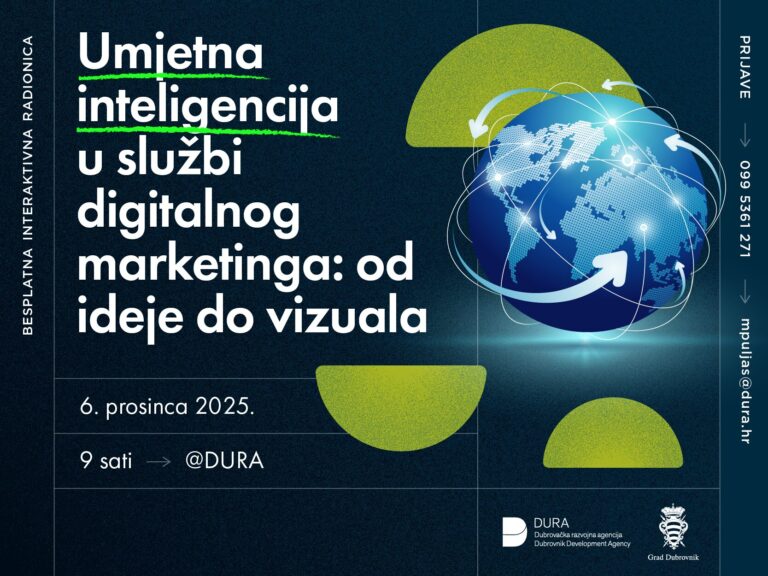 BESPLATNA RADIONICA Umjetna inteligencija u službi digitalnog marketinga: Od ideje do vizuala