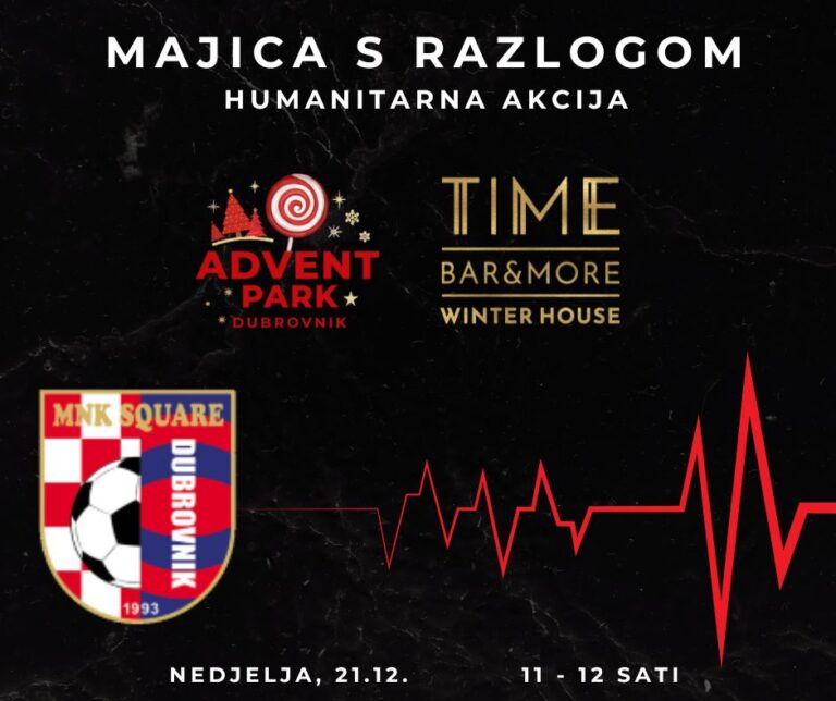 Humanitarna akcija MNK SQUARE: ”Majica s razlogom”. Kupite majicu i pomozite