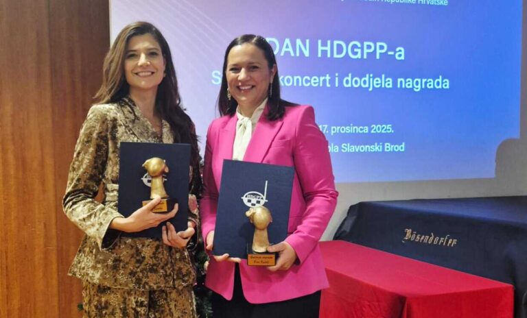 Đive Kušelj i Dora Kamber iz Umjetničke škole Luke Sorkočevića dobitnice prestižne strukovne nagrade