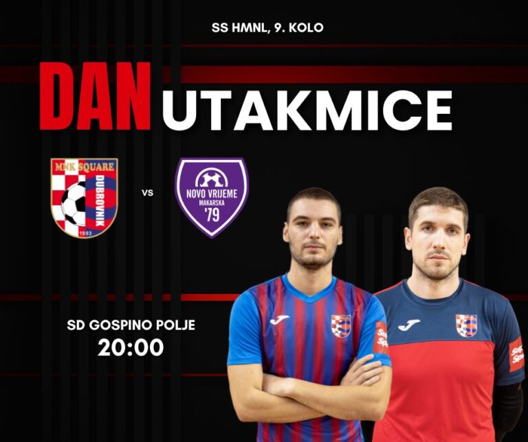 MNK Square večeras dočekuje aktualnog prvaka Hrvatske – MNK Novo Vrijeme 