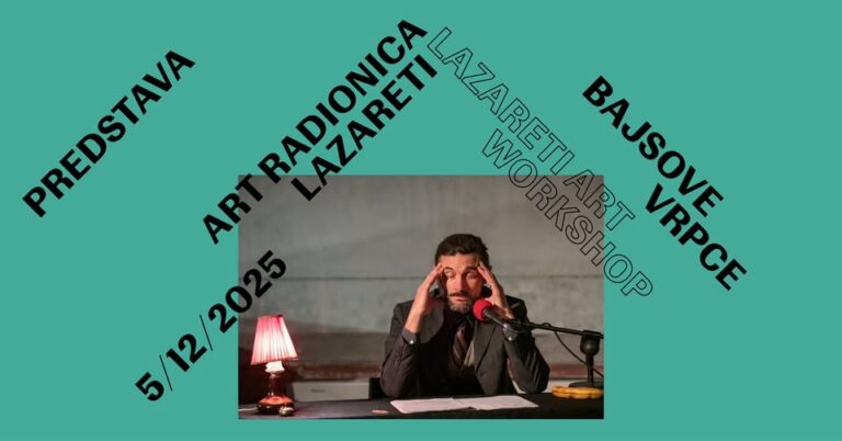 Predstava „Bajsove vrpce“ gostuje u Art radionici Lazareti