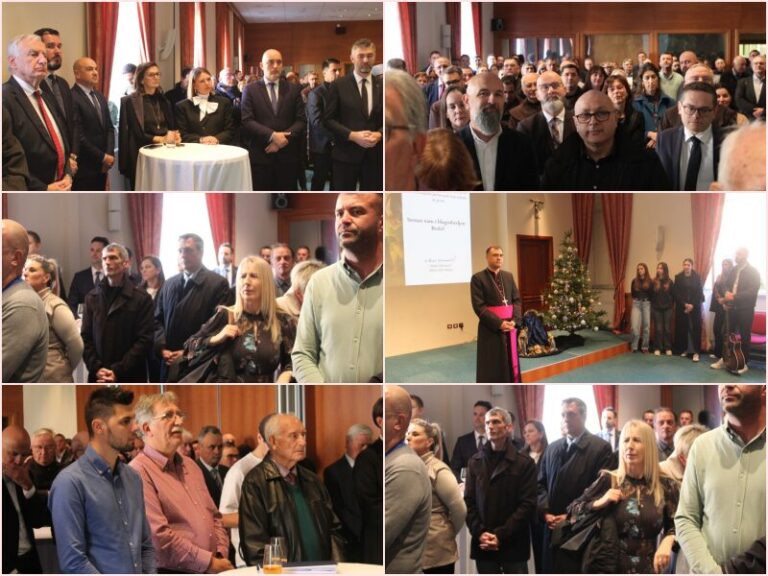 FOTO: Božićno primanje Dubrovačke biskupije: Ako izgubimo pogleda na Boga, gubimo i mjeru čovječnosti