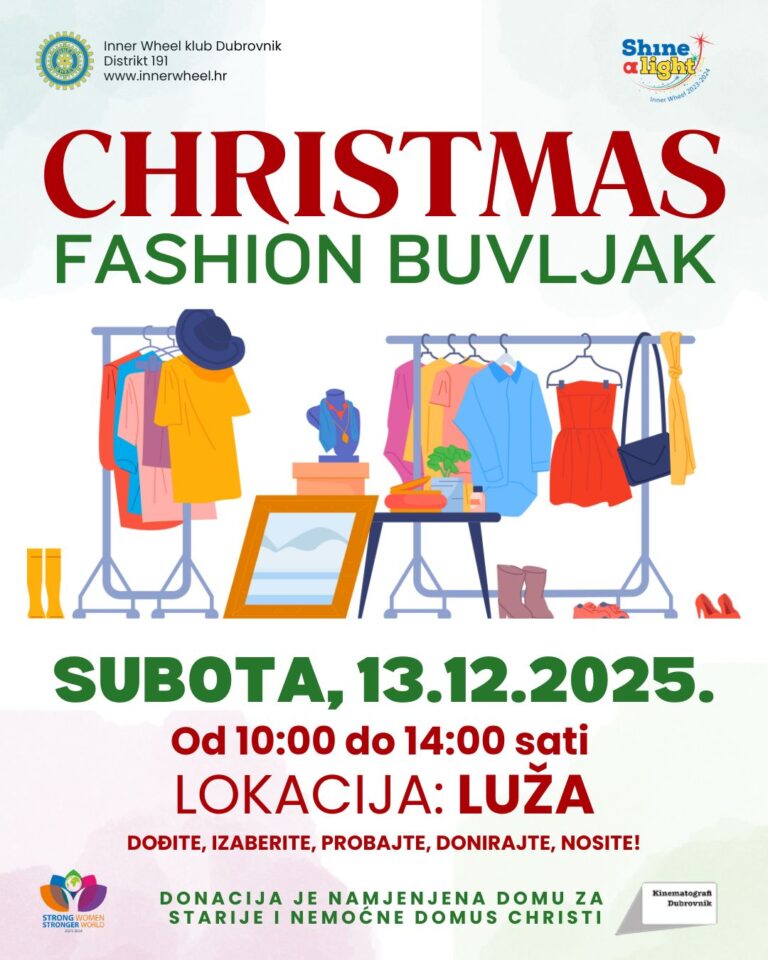 Christmas Fashion Buvljak u subotu u Luži
