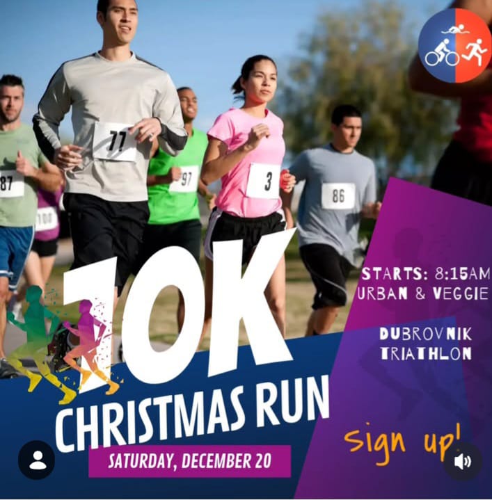 Thriatlon klub Dubrovnik jutros organizira Božićnu utrku od Gruža do Uvale Lapad