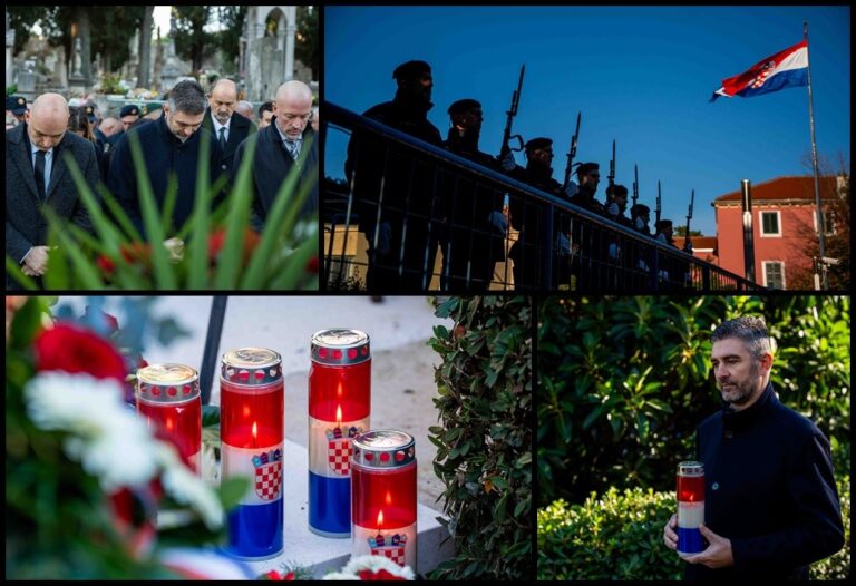 Dan branitelja započeo paljenjem svijeća i polaganjem cvijeća