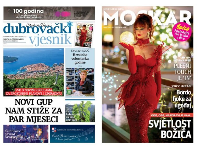 U prodaji je novi broj Dubrovačkog vjesnika