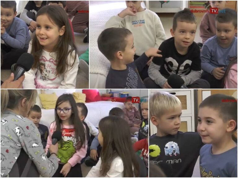 VIDEO Mališani iz Palčice otkrili su tko im donosi poklone za Božić