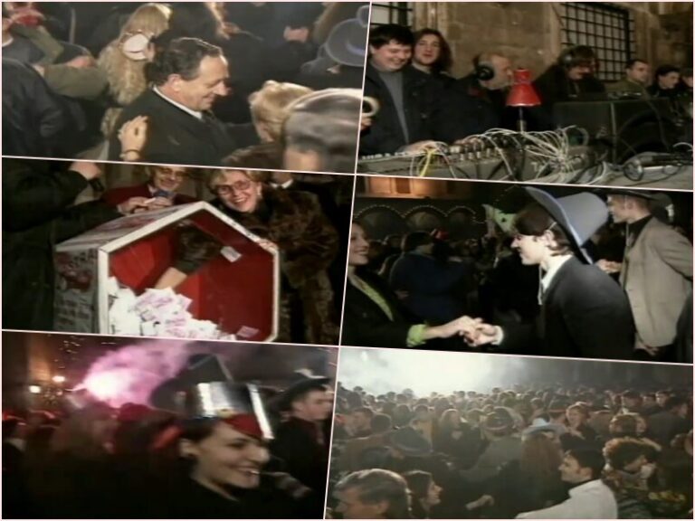 Vjeverica je podijelio video sjećanja dočeka Nove 1996. na Stradunu. Ozarena lica, mladi ljudi, kolenda