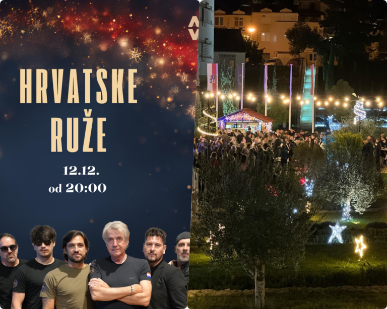 Hrvatske ruže na Adventu na Vojnoviću