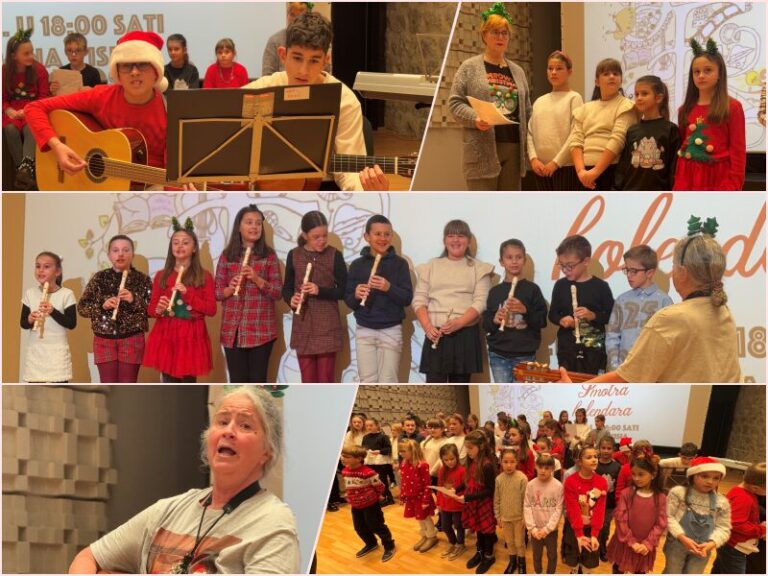 FOTO: Mali kolendari pjesmom ispunili Kino Visia