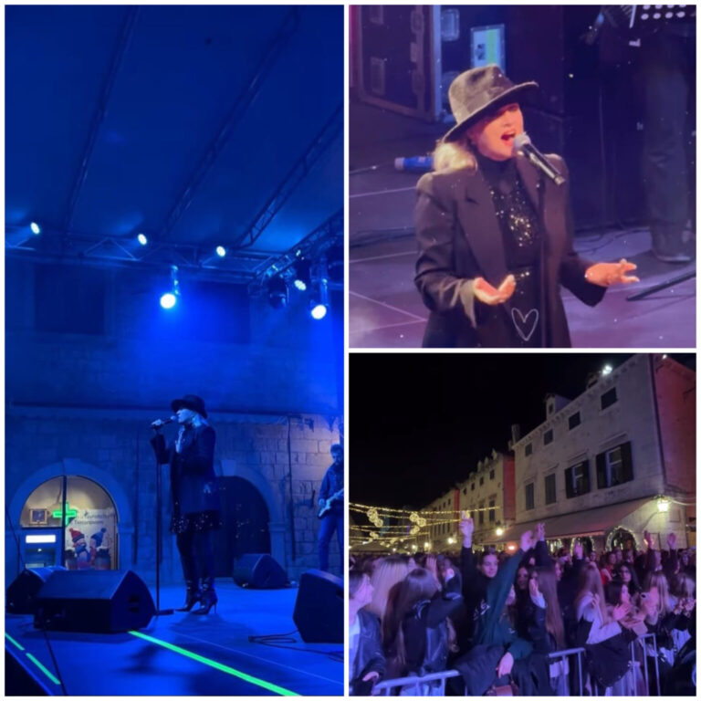 Vanna raspjevala pun Stradun, a s njom je zapjevala 14-godišnja Kaya Mešić