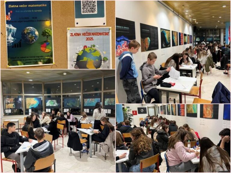 Na Zlatnoj večeri matematike sudjelovali timovi 11 dubovačkih osnovnih škola