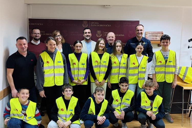 Župa dubrovačka dobila 12 pripadnika Školske prometne jedinice