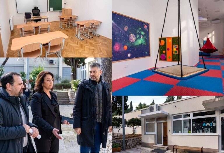 Franković obišao novi razredni odjel za učenike s teškoćama u razvoju u OŠ Lapad