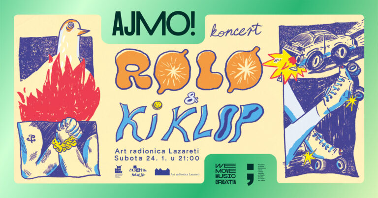 Ki Klop i RØLØ u subotu u Lazaretima