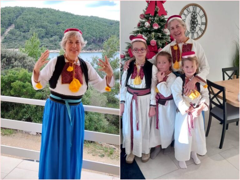 OSTVARENI SAN JEDNE BAKE Zbog ljepote svog djetinjstva u Stravči, poželjela fotografije s unučicama u konavoskoj nošnji
