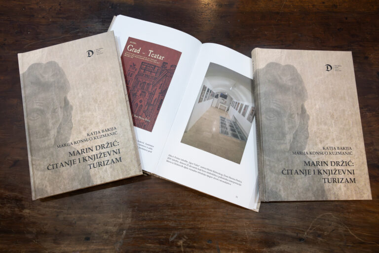 Nova knjiga Biblioteke Držićijane: „Marin Držić: čitanje i književni turizam“