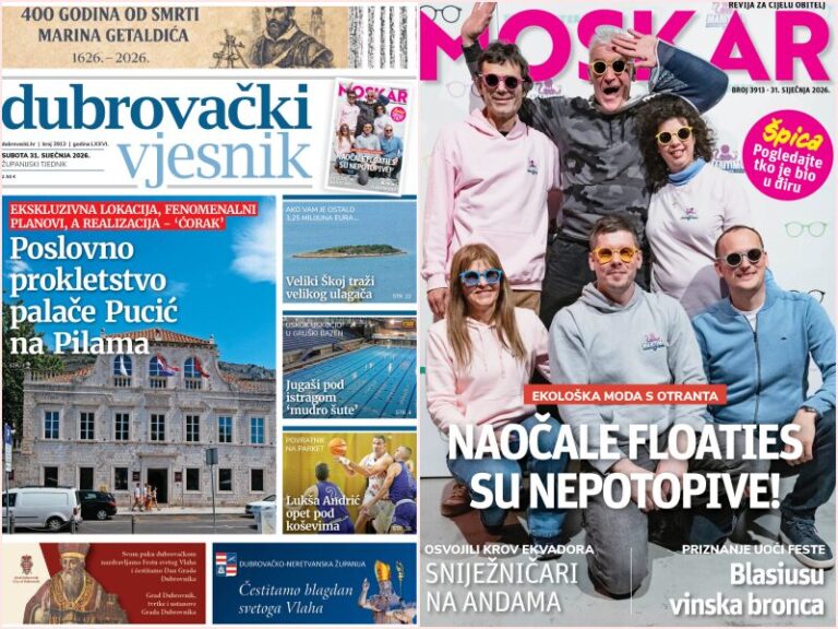 Dubrovački vjesnik je na kioscima
