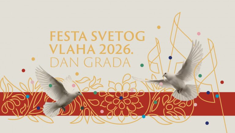 14 DANA POSVEĆENIH PARCU Program Feste svetog Vlaha i Dana Grada Dubrovnika 2026.