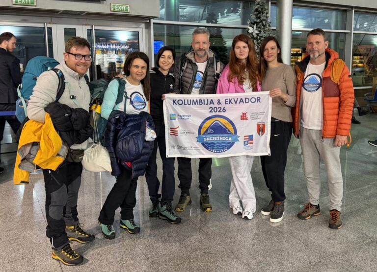 Sedmero članova HPD Sniježnica krenulo na ekspediciju u Kolumbiju i Ekvador