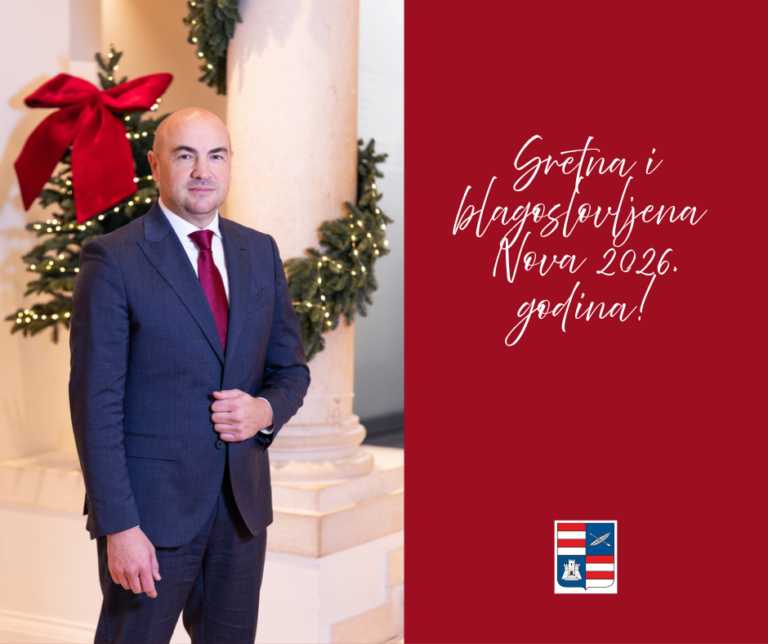 Županova čestitka: Pred nama je godina realizacije i investicijskog zamaha