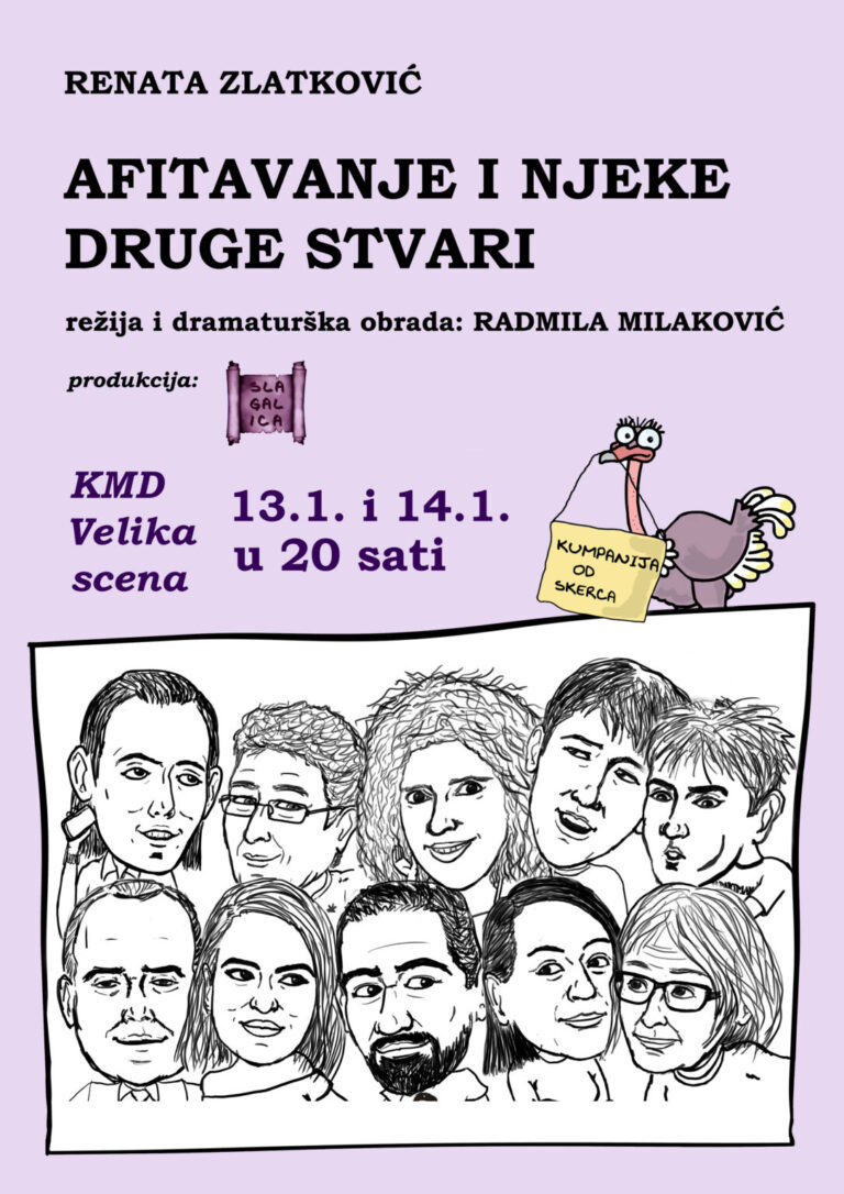 Komedija “Afitavanje i njeke druge stvari” na Velikoj sceni Kazališta Marina Držića