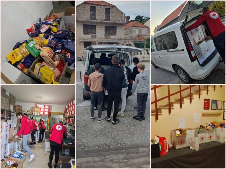 SOLIDARNOST NA DJELU U akciji Crvenog križa prikupljeno 650 paketa s potrepštinama za sugrađane u potrebi