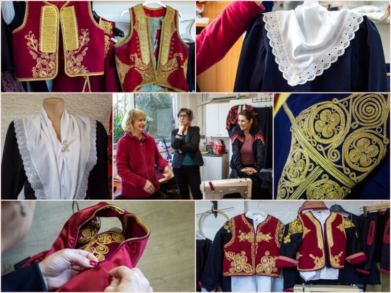 U radionici s Vinkom, Ivanom i Anom: jedva čekamo procesiju da vidimo male i velike Župljane u robi koju smo im sašile i izvezle!