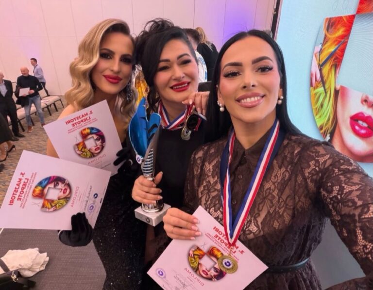 Metkovke Daniela Žderić i Ana Jelavić su Majstori(ce) ljepote ovjenčane zlatnim medaljama