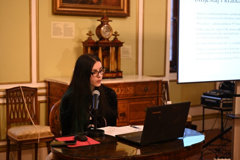 Održano predavanje Paule Knego „Arheološka istraživanja oko crkve sv. Vlaha“