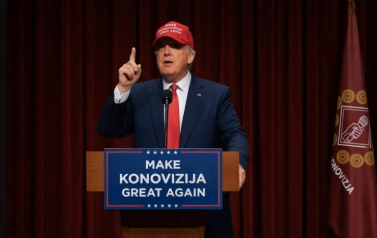 VIDEO: Pogledajte kako je Donald Trump najavio ovogodišnju Konoviziju