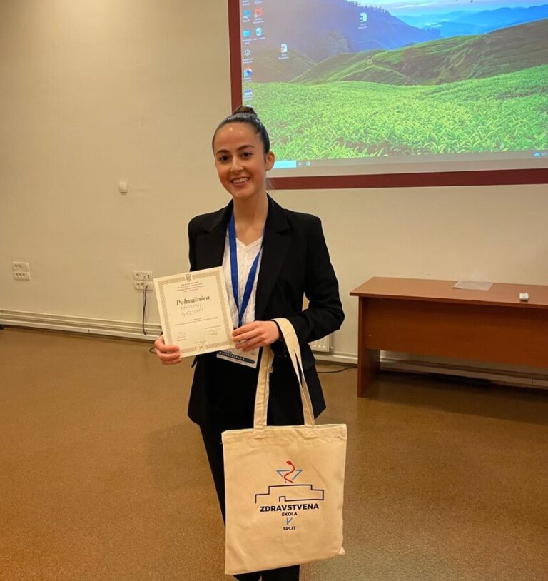 Antonija Bazdan, učenica Medicinske škole, plasirala se na državno natjecanje WorldSkills