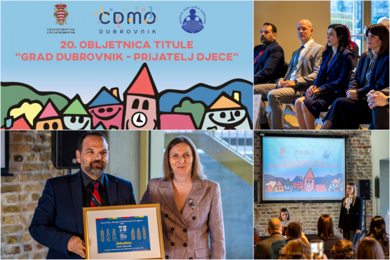 Dubrovnik obilježava 20. obljetnicu titule „Grad Dubrovnik – prijatelj djece“