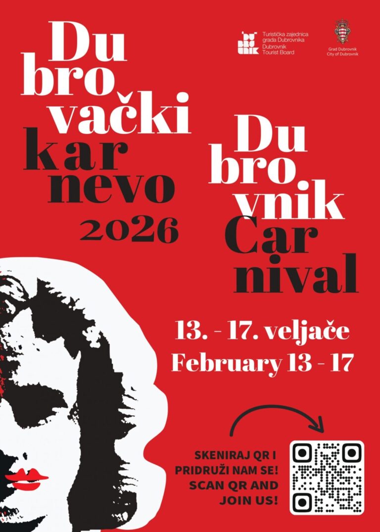 DOĐITE SVAKAKO I SVAKAKVI Počinje Dubrovački karnevo 2026.
