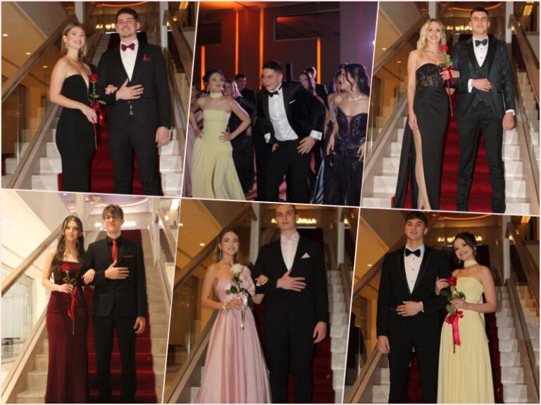 FOTO/ MLADOST KOJA OSVAJA: Održana maturalna zabava Privatne gimnazije, maturanti zaplesali Macarenu